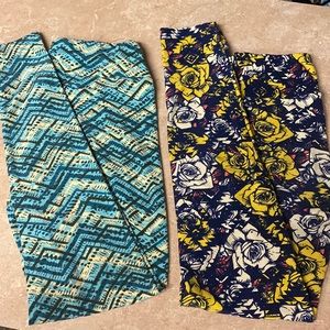 Bundle of 2 LulaRoe Leggings OneSize